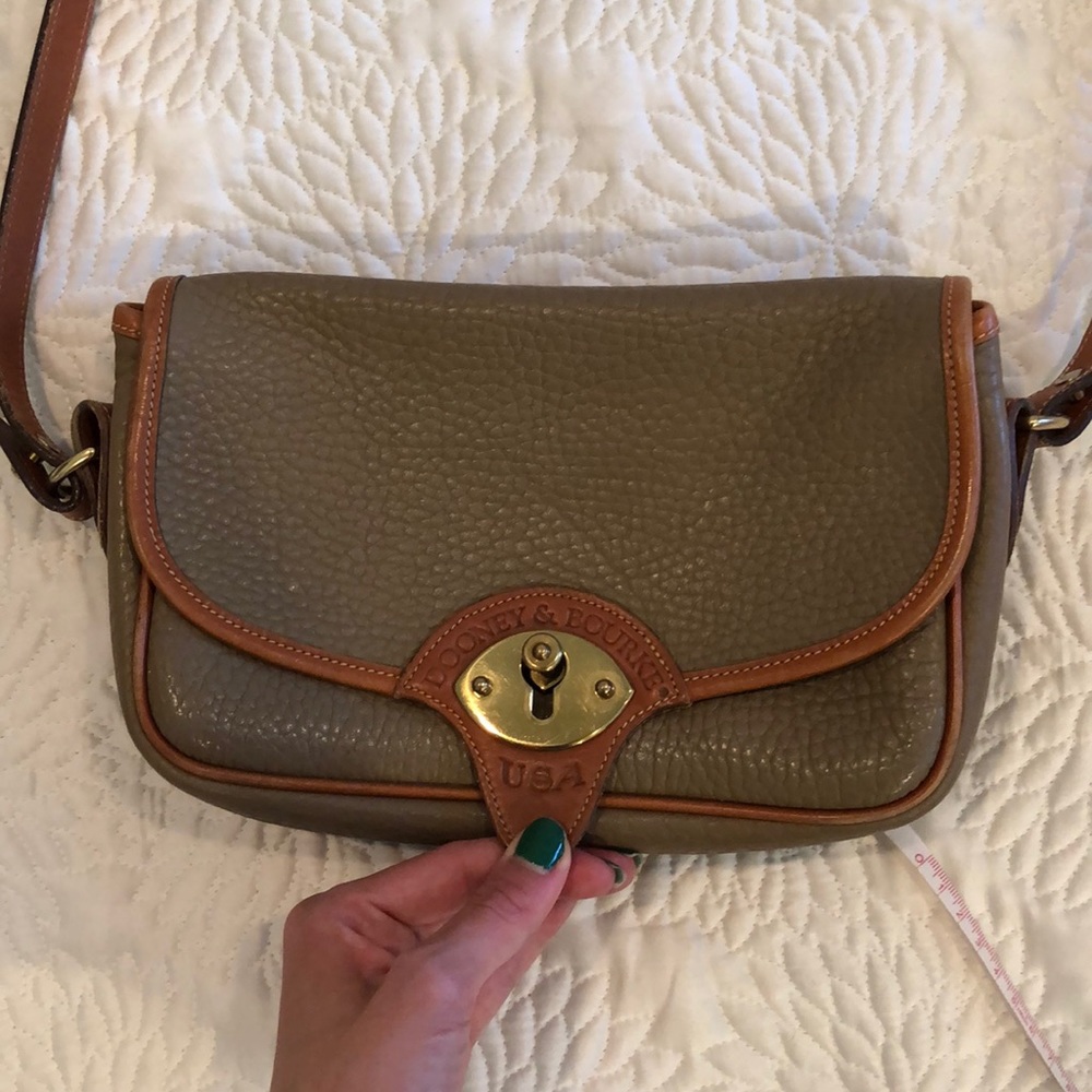 Authentic Dooney & Bourke cross-body purse